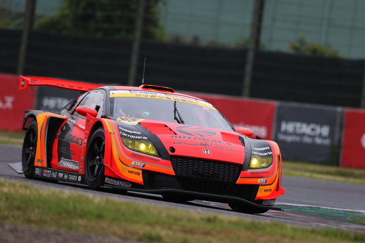 公式テスト鈴鹿: 高木真一／小林崇志組（GT300:ARTA CR-Z GT）