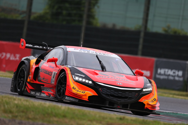 公式テスト鈴鹿: ヴィンタントニオ・リウッツィ／松浦孝亮／道上龍組（GT500:ARTA NSX CONCEPT-GT）