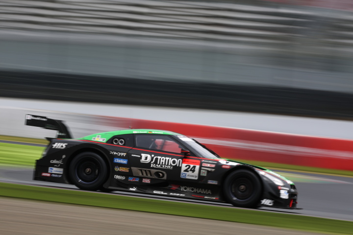 公式テスト鈴鹿: ミハエル・クルム／佐々木大樹組（GT500:D'station ADVAN GT-R）