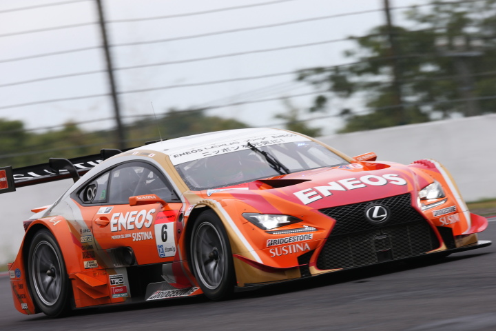 公式テスト鈴鹿: 大嶋和也／国本雄資組（GT500:ENEOS SUSTINA RC F）