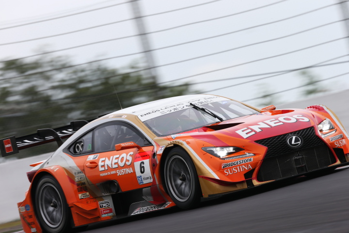 公式テスト鈴鹿: 大嶋和也／国本雄資組（GT500:ENEOS SUSTINA RC F）
