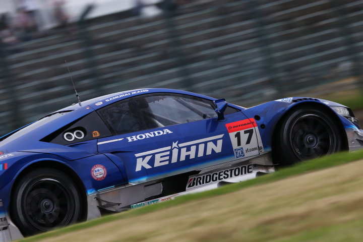 公式テスト鈴鹿: 塚越広大／金石年弘組（GT500:KEIHIN NSX CONCEPT-GT）