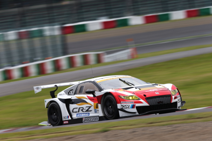 公式テスト鈴鹿: 中山友貴／野尻智紀組（GT300:MUGEN CR-Z GT）