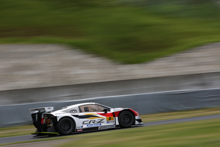 公式テスト鈴鹿: 中山友貴／野尻智紀組（GT300:MUGEN CR-Z GT）