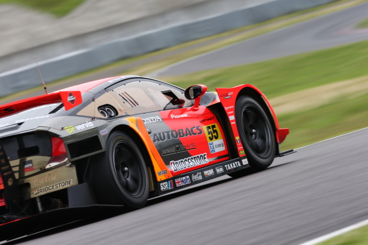 公式テスト鈴鹿: 高木真一／小林崇志組（GT300:ARTA CR-Z GT）