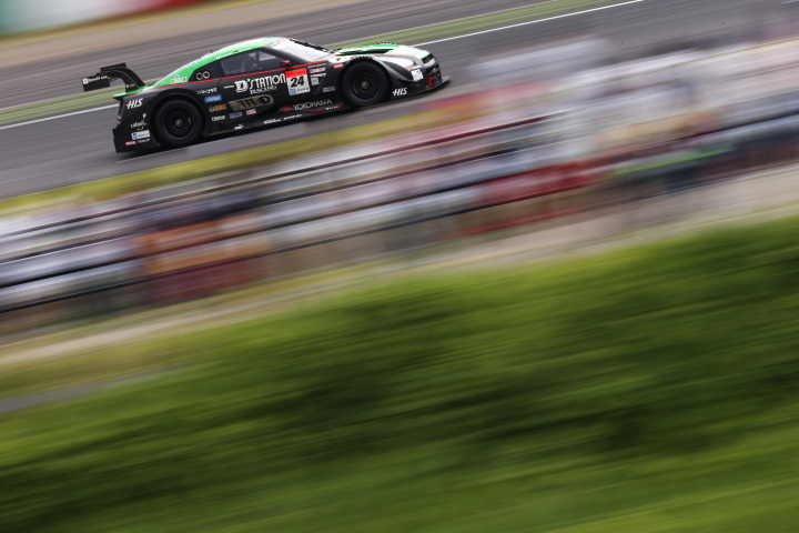 公式テスト鈴鹿: ミハエル・クルム／佐々木大樹組（GT500:D'station ADVAN GT-R）