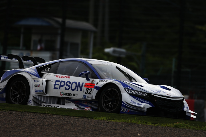 公式テスト鈴鹿: 中嶋大祐／ベルトラン・バゲット組（GT500:Epson NSX CONCEPT-GT）