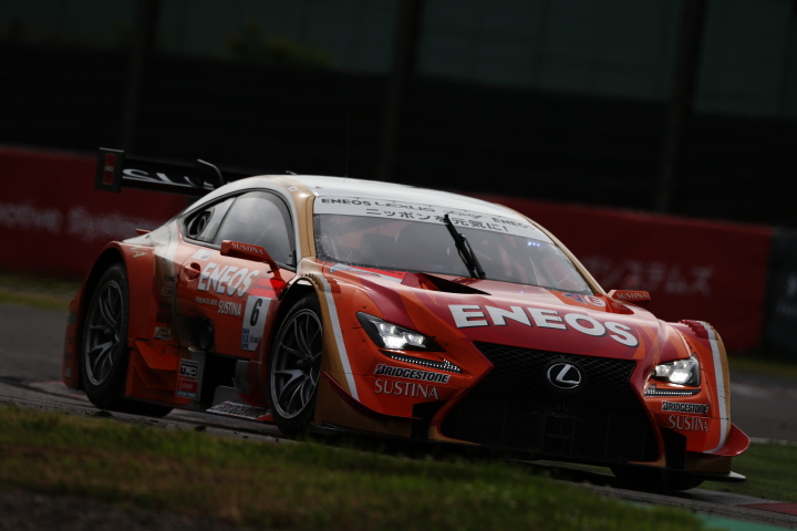 公式テスト鈴鹿: 大嶋和也／国本雄資組（GT500:ENEOS SUSTINA RC F）