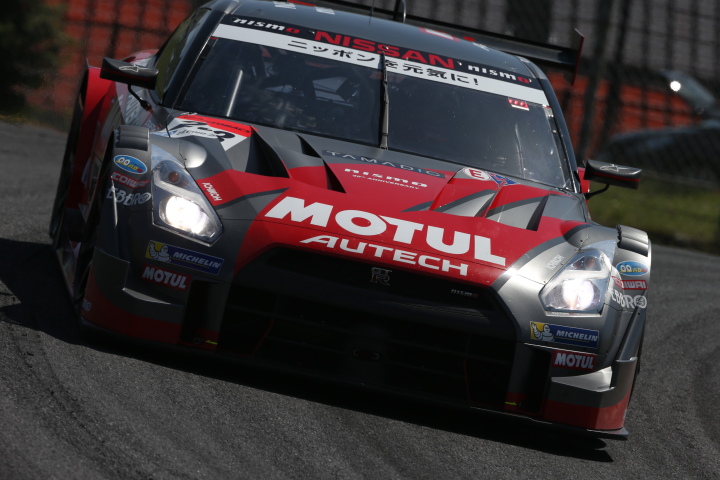 公式練習: 松田次生／ロニー・クインタレッリ組（GT500:MOTUL AUTECH GT-R）