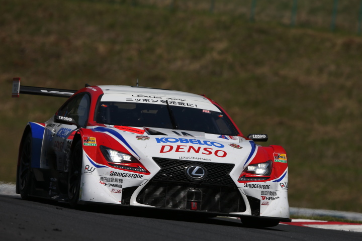 公式練習: 石浦宏明／オリバー・ジャービス組（GT500:DENSO KOBELCO SARD RC F）