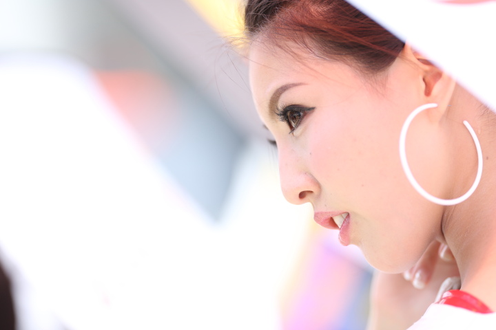 ピットウォーク: レースクイーン