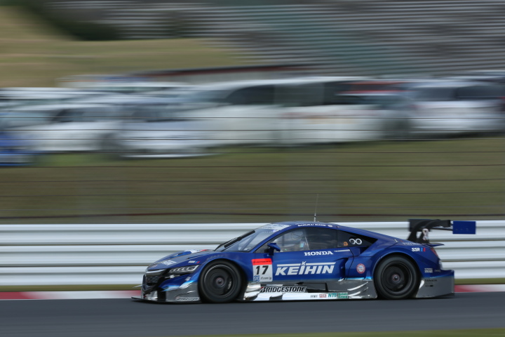ノックアウト予選Q2: 金石年弘（GT500:KEIHIN NSX CONCEPT-GT）
