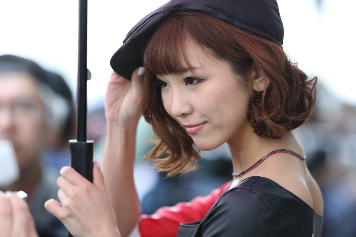 ピットウォーク: レースクィーン