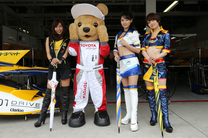 ピットウォーク: レースクイーン