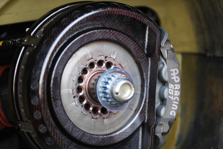 オープンピット: ディスクブレーキ