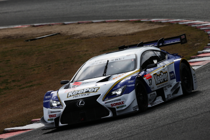 公式練習: 伊藤大輔／アンドレア・カルダレッリ組（GT500:KeePer TOM'S RC F）