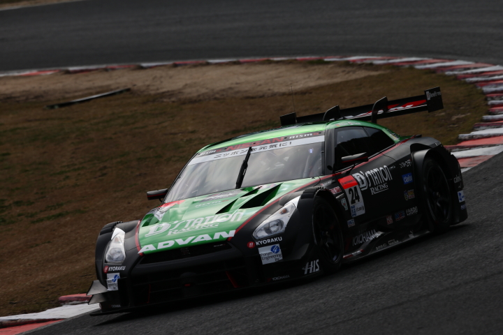 公式練習: ミハエル・クルム／佐々木大樹組（GT500:D'station ADVAN GT-R）