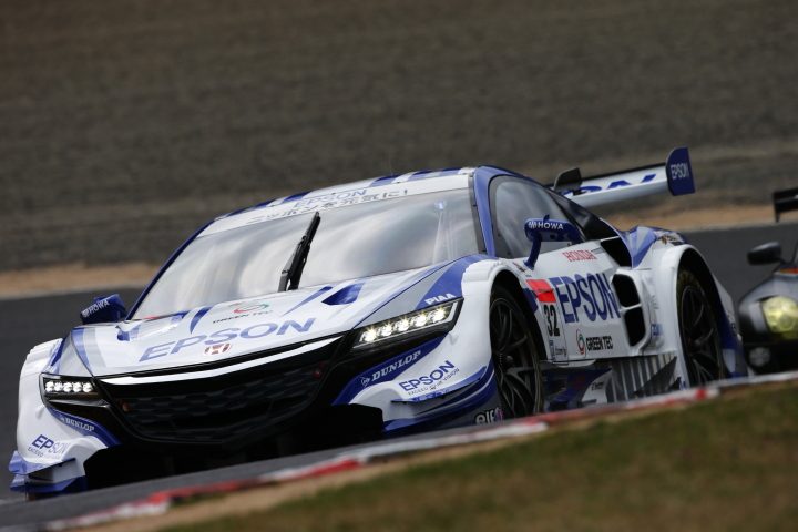 公式練習: 中嶋大祐／ベルトラン・バゲット組（GT500:Epson NSX CONCEPT-GT）