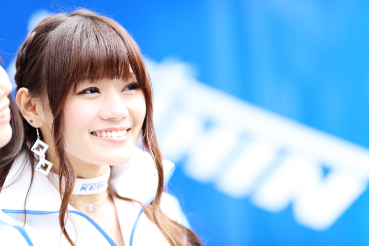 ピットウォーク: レースクイーン