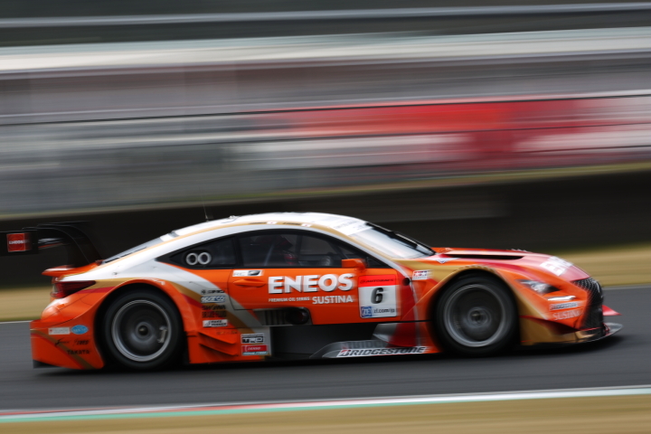 ノックアウト予選: 大嶋和也／国本雄資組（GT500:ENEOS SUSTINA RC F）