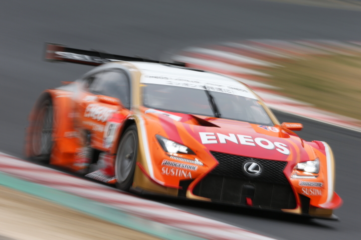 ノックアウト予選: 大嶋和也／国本雄資組（GT500:ENEOS SUSTINA RC F）