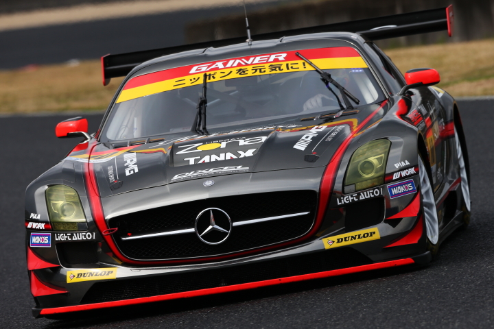 フリー走行: 植田正幸／山内英輝組（GT300:GAINER Rn-SPORTS SLS）