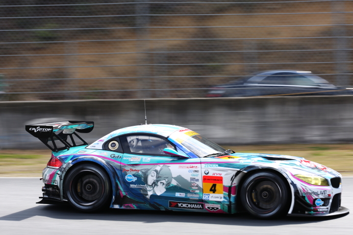 サーキットサファリ: 谷口信輝／片岡龍也組（GT300:グッドスマイル 初音ミク Z4）