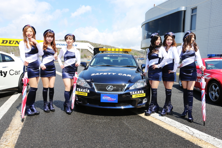 ピットウォーク: レースクイーン