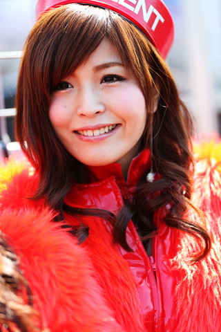 ピットウォーク: レースクイーン