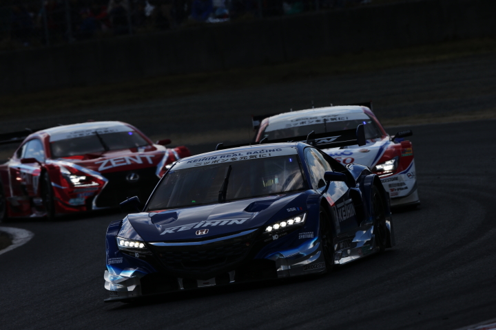 決勝レース: 塚越広大／金石年弘組（GT500:KEIHIN NSX CONCEPT-GT）