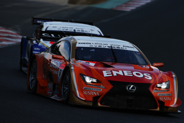 決勝レース: 大嶋和也／国本雄資組（GT500:ENEOS SUSTINA RC F）