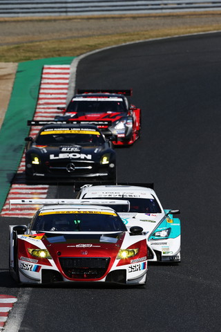 決勝レース: 中山友貴／野尻智紀組（GT300:MUGEN CR-Z GT）