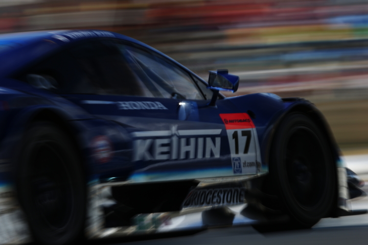 決勝レース: 塚越広大／金石年弘組（GT500:KEIHIN NSX CONCEPT-GT）