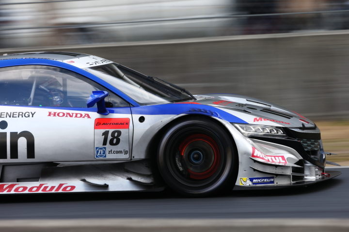 決勝レース: 山本尚貴／ジャン・カール・ベルネ組（GT500:ウイダー モデューロ NSX CONCEPT-GT）