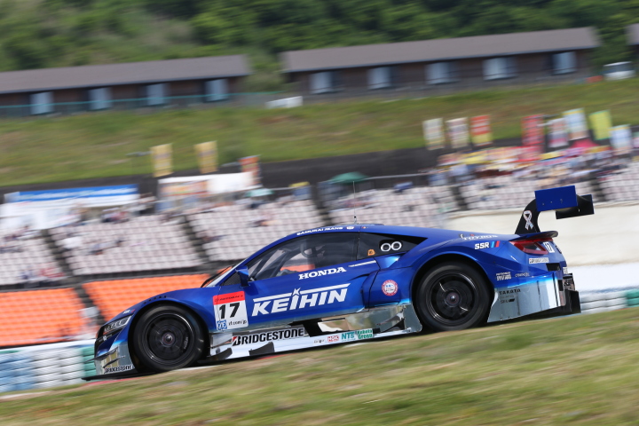 フリー走行: 塚越広大／金石年弘組（GT500:KEIHIN NSX CONCEPT-GT）