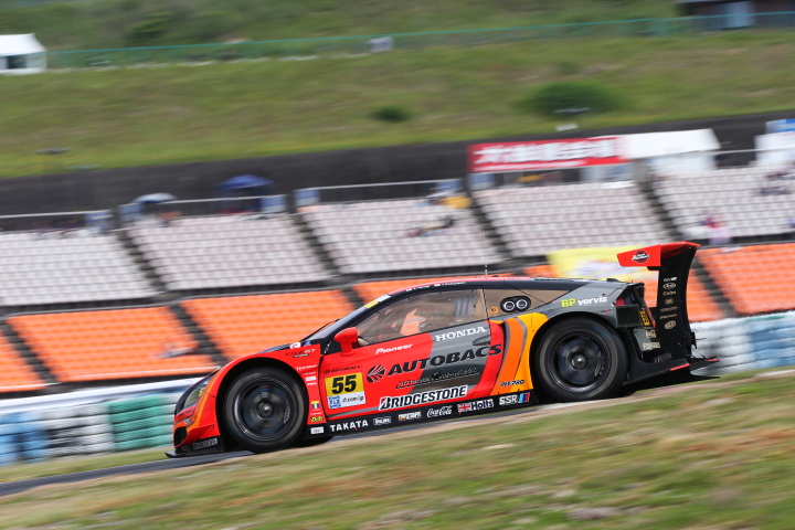 フリー走行: 高木真一／小林崇志組（GT300:ARTA CR-Z GT）