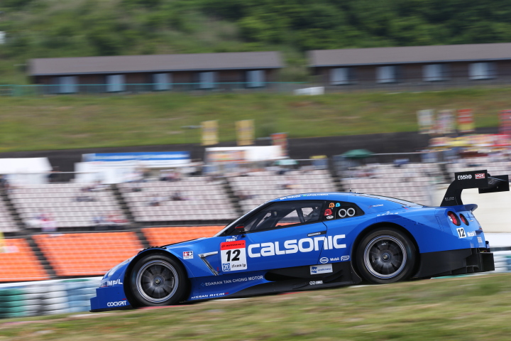 フリー走行: 安田裕信／ジョアオ・パオロ・デ・オリベイラ組（GT500:カルソニックIMPUL GT-R）