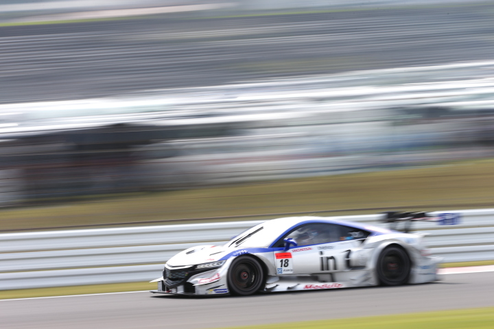 フリー走行: 山本尚貴／ジャン・カール・ベルネ組（GT500:ウイダー モデューロ NSX CONCEPT-GT）