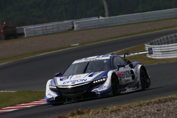 サーキットサファリ: 中嶋大祐／ベルトラン・バゲット組（GT500:Epson NSX CONCEPT-GT）