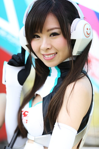 ピットウォーク: レースクイーン