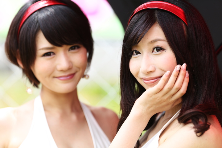 ピットウォーク: レースクイーン