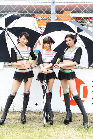 ピットウォーク: レースクイーン