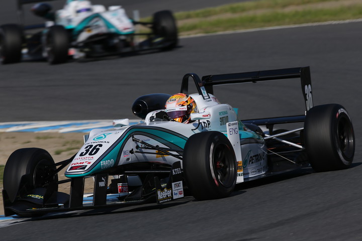 決勝2位は山下健太（PETRONAS TOM'S F314）