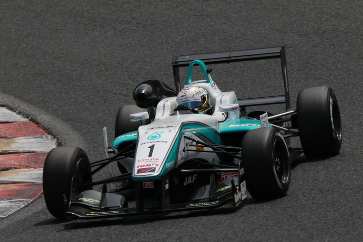 予選3位は勝田貴元（PETRONAS TOM'S F312）