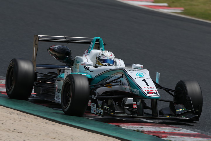 決勝3位は勝田貴元（PETRONAS TOM'S F312）