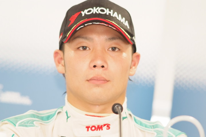 決勝記者会見:優勝した勝田貴元（PETRONAS TEAM TOM'S F312）