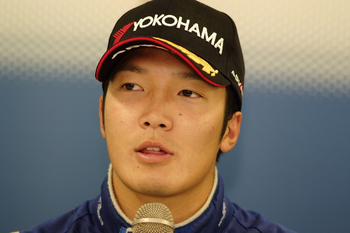 決勝記者会見: Nクラス優勝の久保凛太郎（TOCHIGI Le Beausset Motorsports）