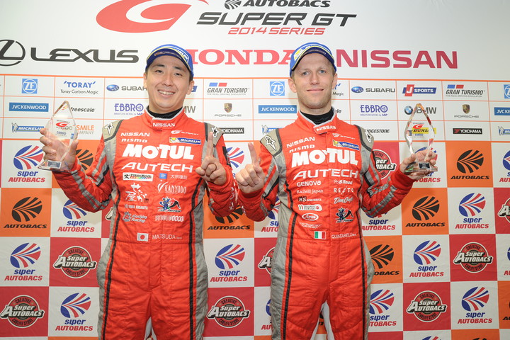 公式予選フォトセッション: GT500クラスのポールシッター