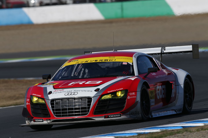 フリー走行: GT300クラストップタイムはリチャード・ライアン／藤井誠暢組（Audi R8 LMS ultra）