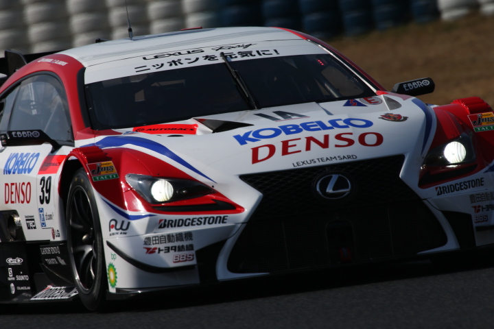 公式テスト岡山: 石浦宏明／オリバー・ジャービス組（GT500:DENSO KOBELCO RC F）